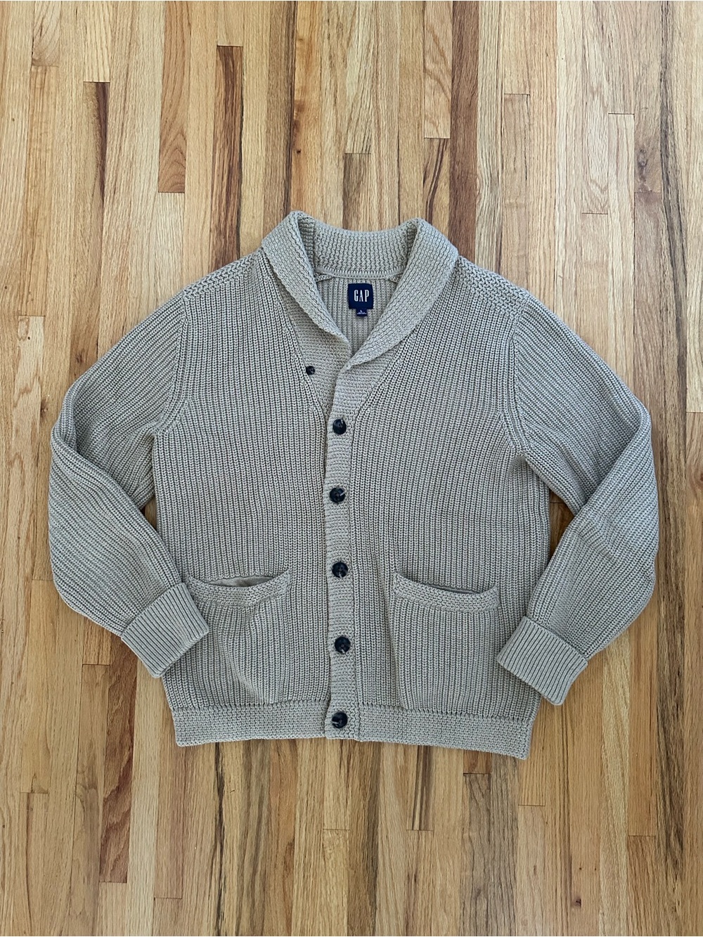 GAP Men’s Shawl Collar Cardigan